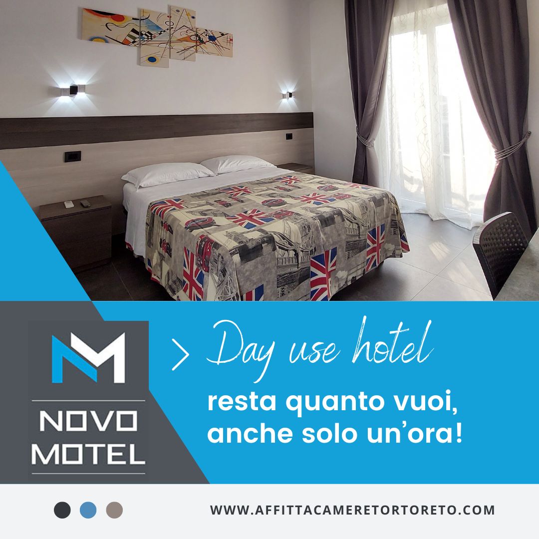 Camera Day Use Hotel a Tortoreto vicino al mare per soggiorni di relax